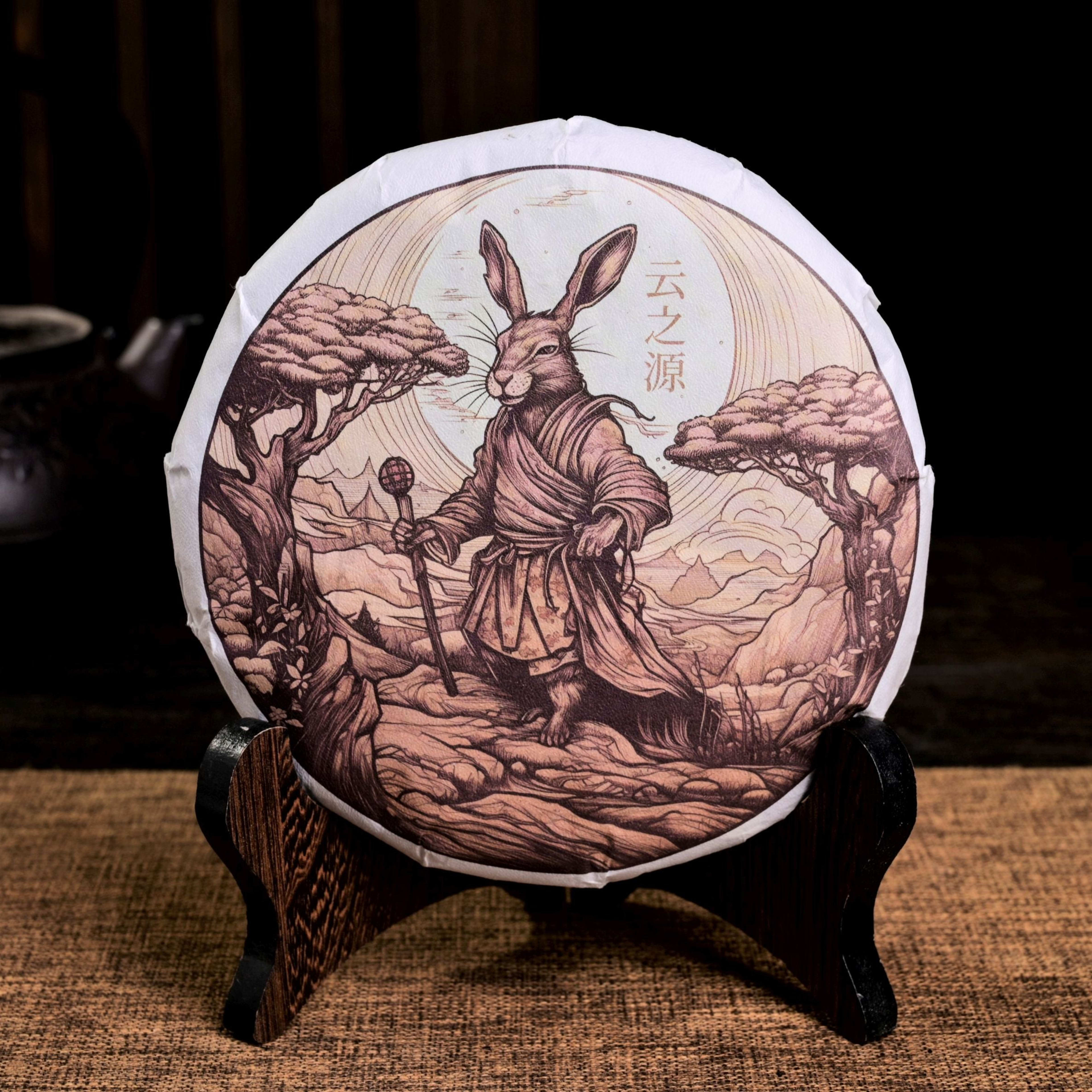 2023 Yunnan Sourcing "Ba Wang" Ripe Pu-erh Tea Cake