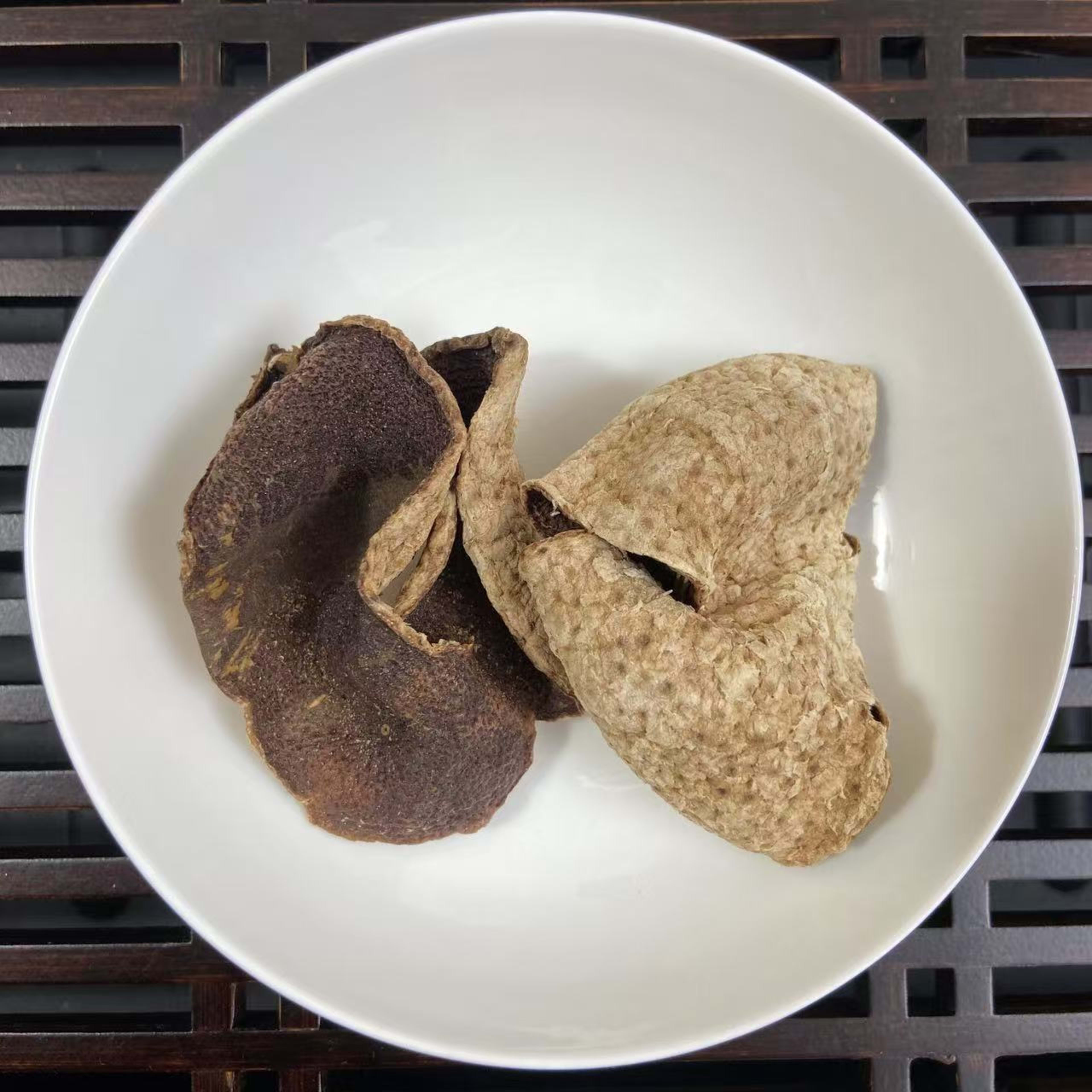 2018 KingTeaMall "Chen Pi - He Xin - Tian Ma Cun" (Aged Tangerine Peel - Core Region - Tianma Village), A+++++ Grade, Chenpi, Herbal Tea