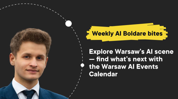 This week’s AI Bite: a gift for Warsaw AI Community