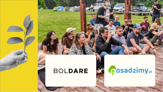 Work anniversaries with impact: Boldare's forest is growing