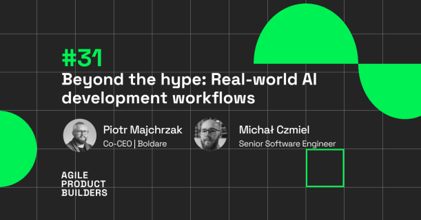 Beyond the hype: real-world AI development workflows - practical insights by Michał Czmiel