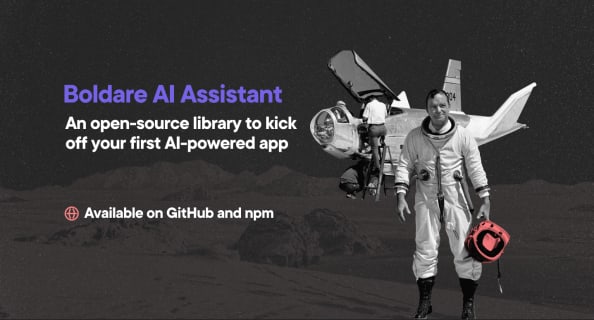 Kickstart your first  AI-based product quicker with our open-source library!