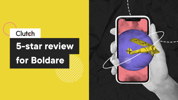 Another 5-star review for Boldare on Clutch.co