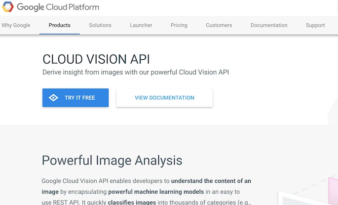 Google Cloud Vision Api