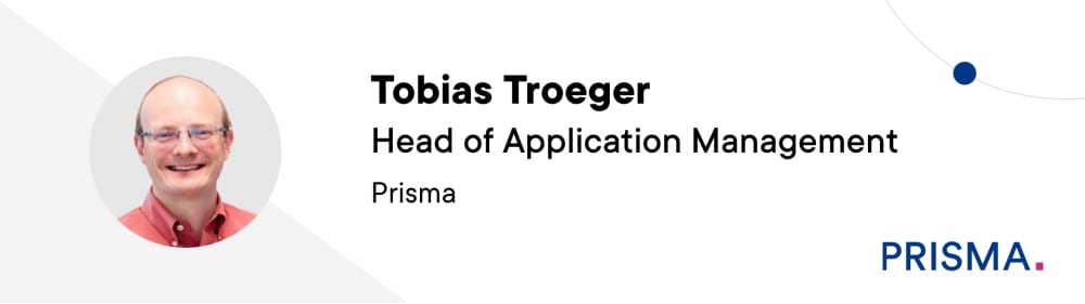 Head of Application Management, Prisma