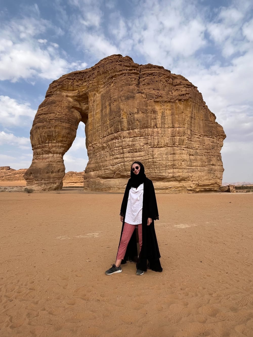 Klaudia Jagoda in Saudi Arabia