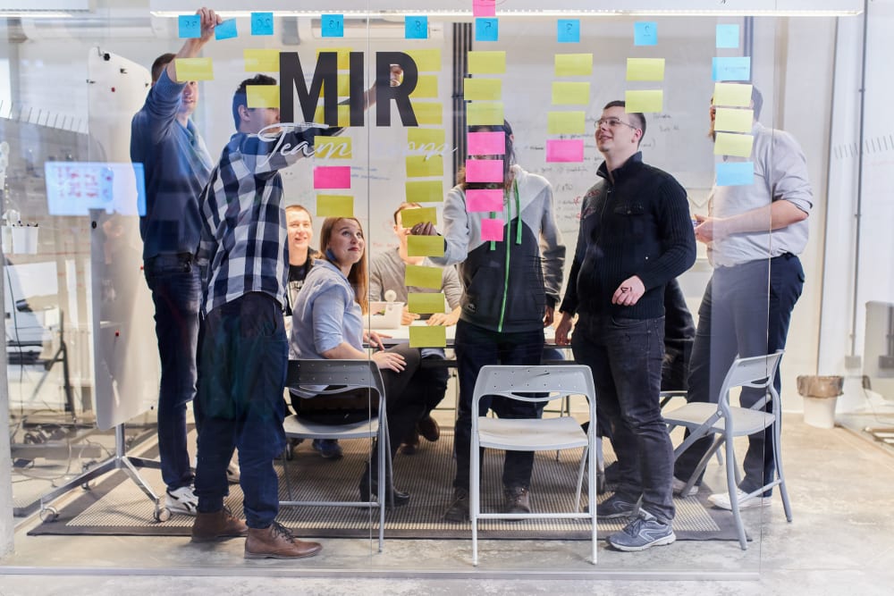 The product design process should start with creating a vision