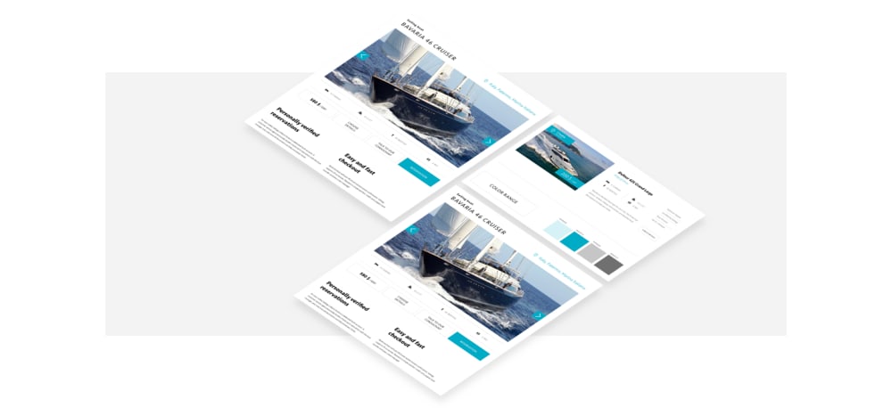 Eres Yachting moodboard