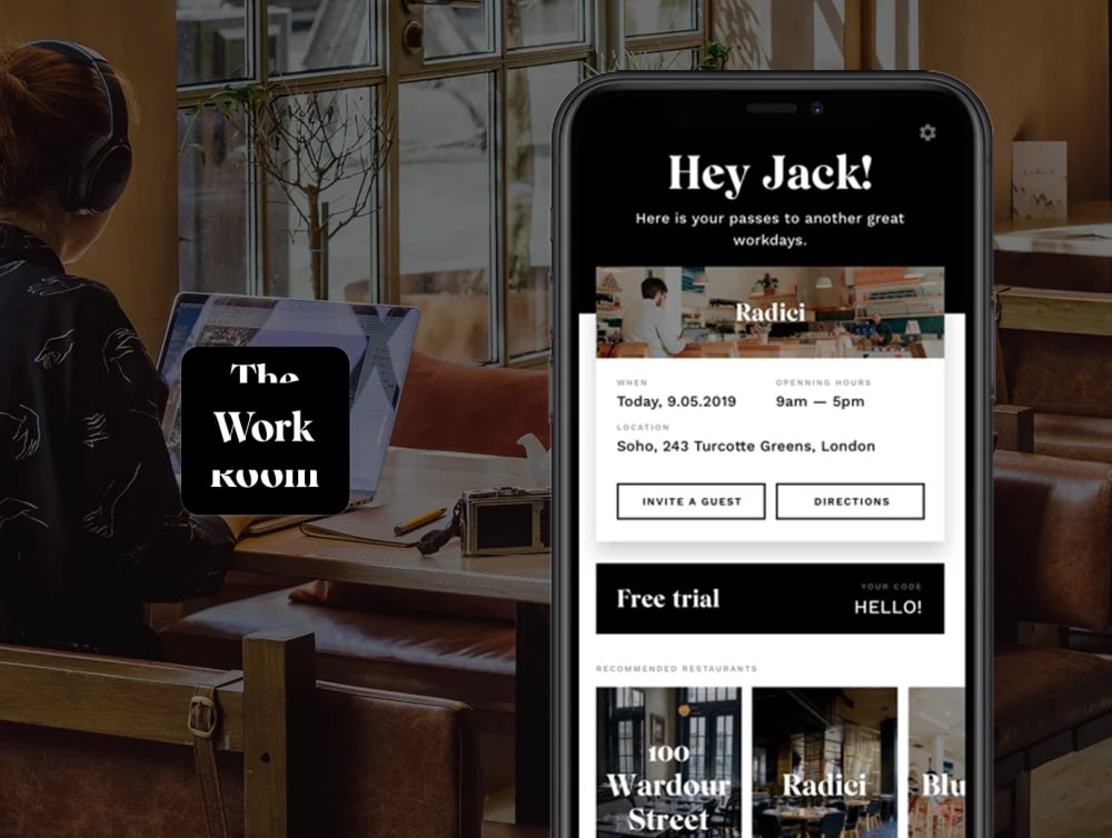 The Work Room workspace platform