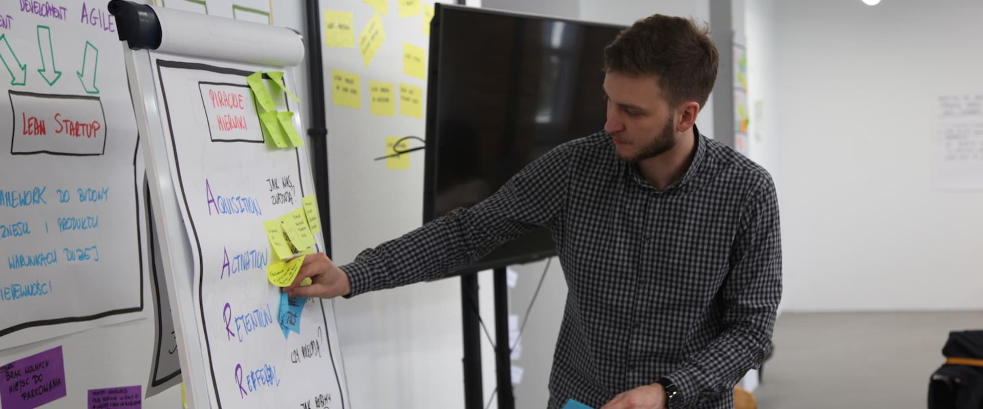 Data Visualization during lean startup workshop Data Visualization during lean startup workshop