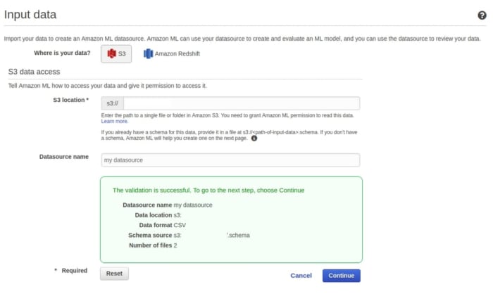 machine learning case study boldare datasource configuration for an ML model