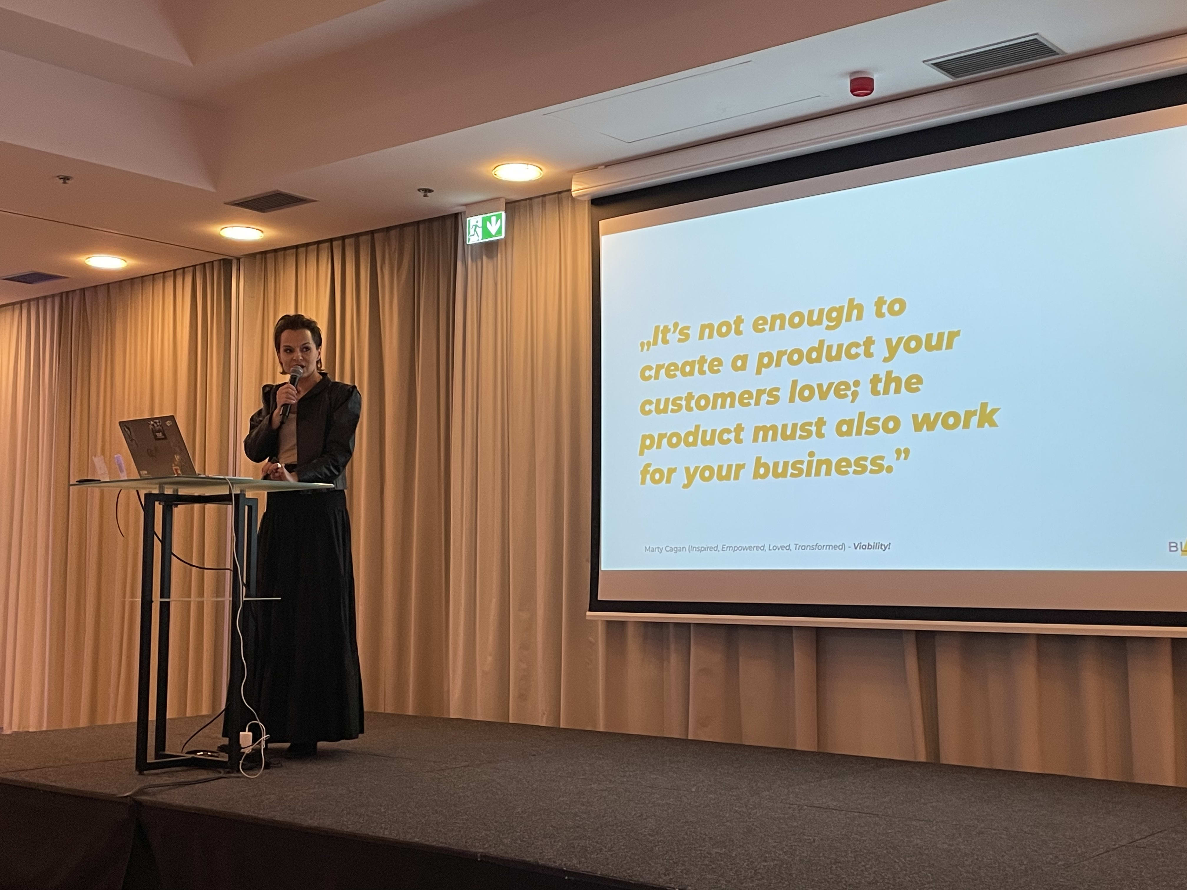 The product lessons no one talks about – real insights from Boldare at Scrum Summit 2025, by co-CEO Anna Zarudzka
