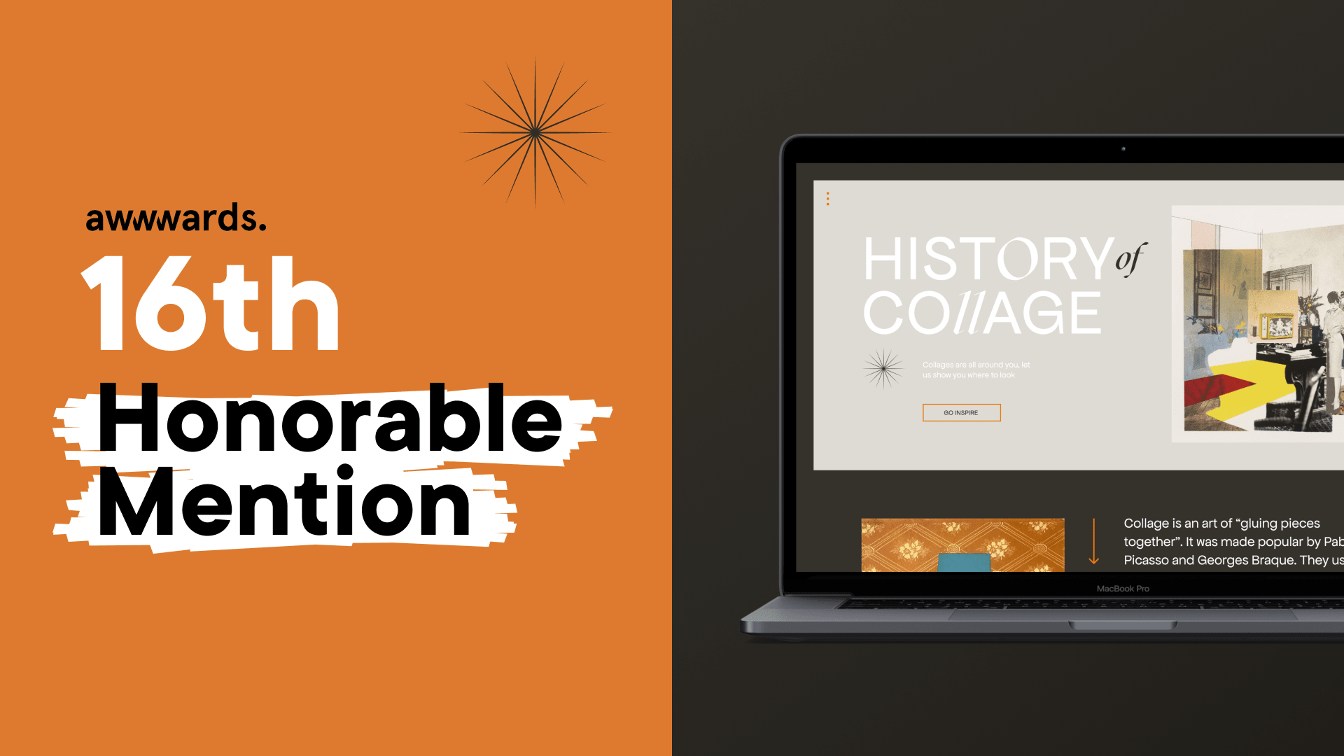 Press release:  We received a fourth consecutive Honorable Mention for our landing page design