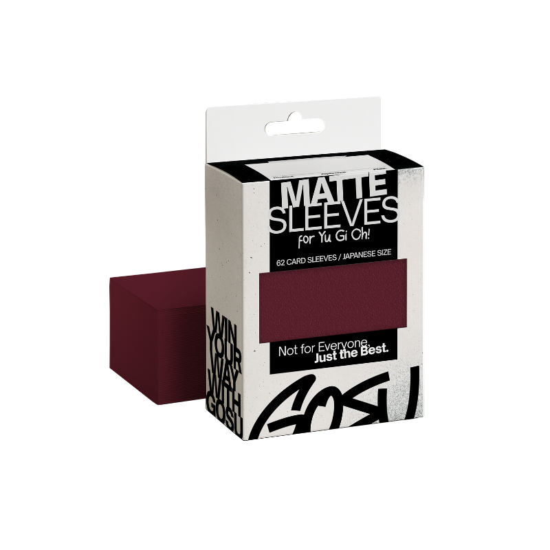 MATTE JAPANESE ROUGH TEXTURE - BLOODSTAIN RED