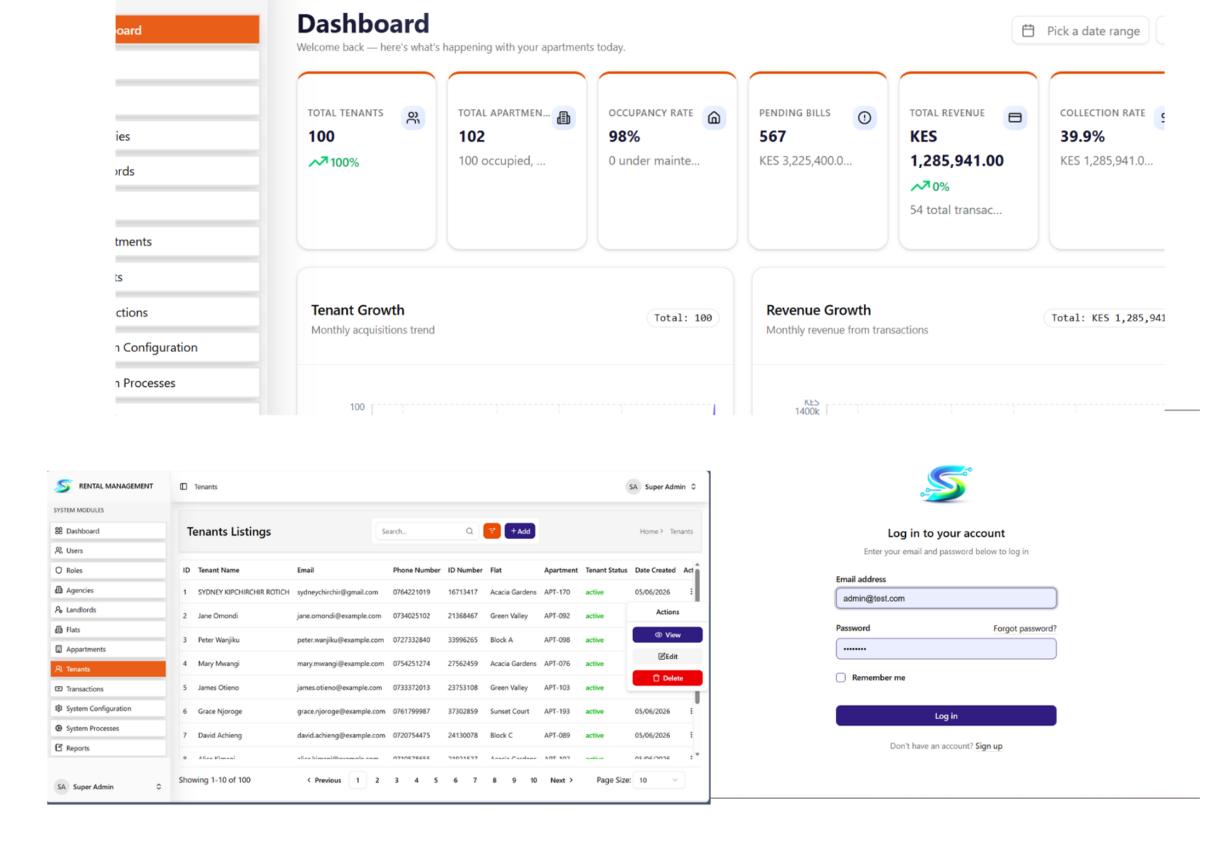 RMS - Rental Management System by SeadzTech