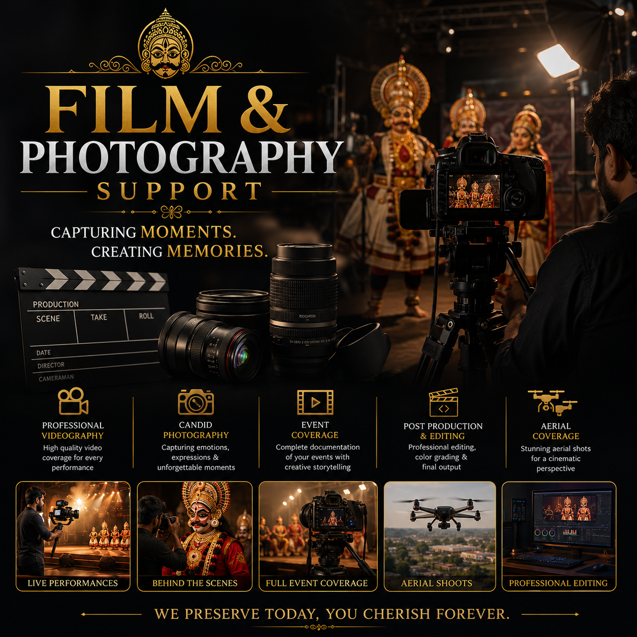 Film & Photography Support