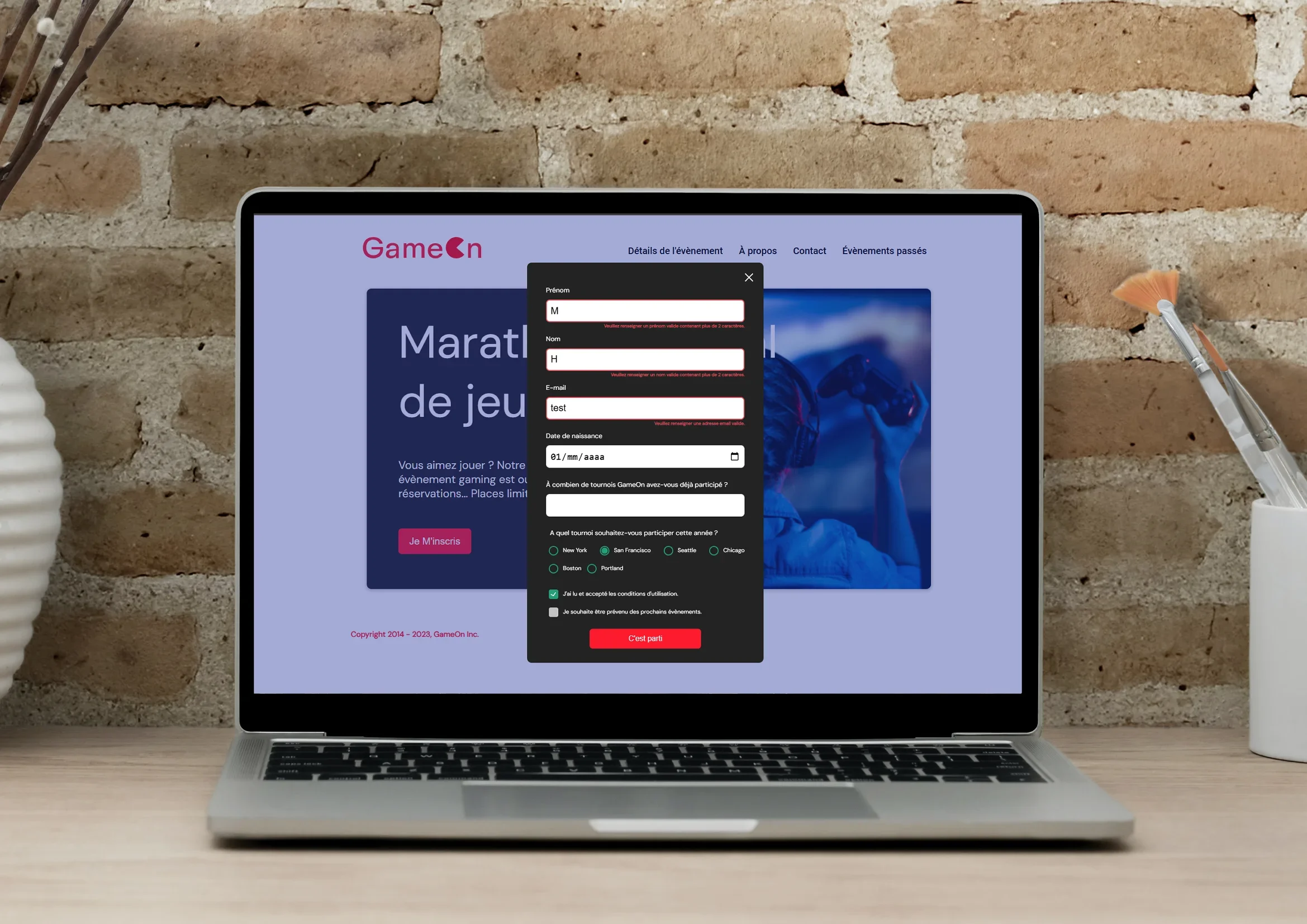 Mathilde Hetru - carte projet gameon
