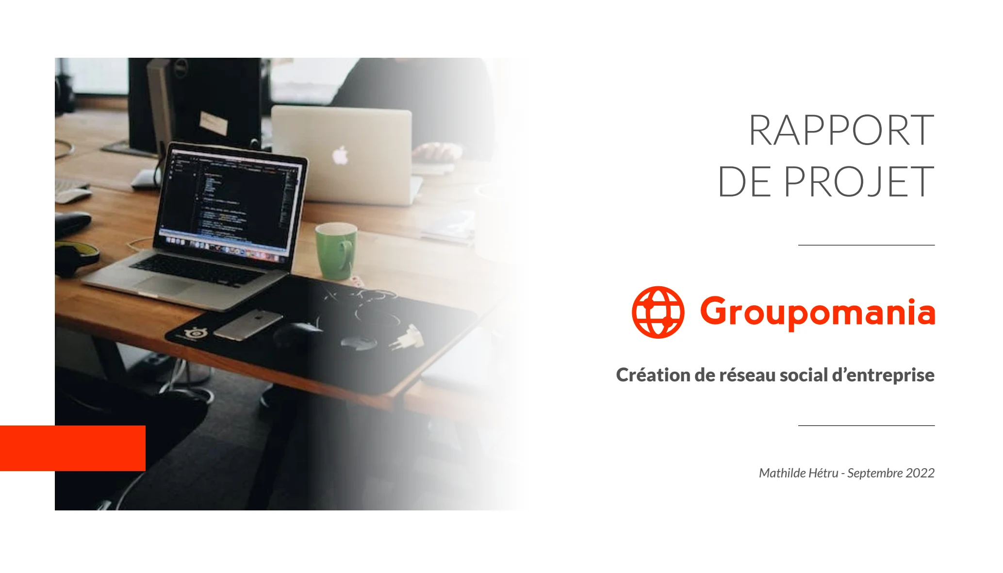 Groupomania - OpenClassrooms Mathilde Hétru