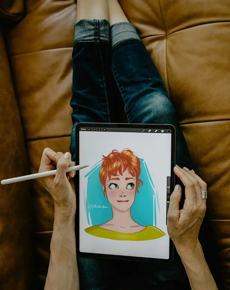 bureau illustration - Mathilde Hétru