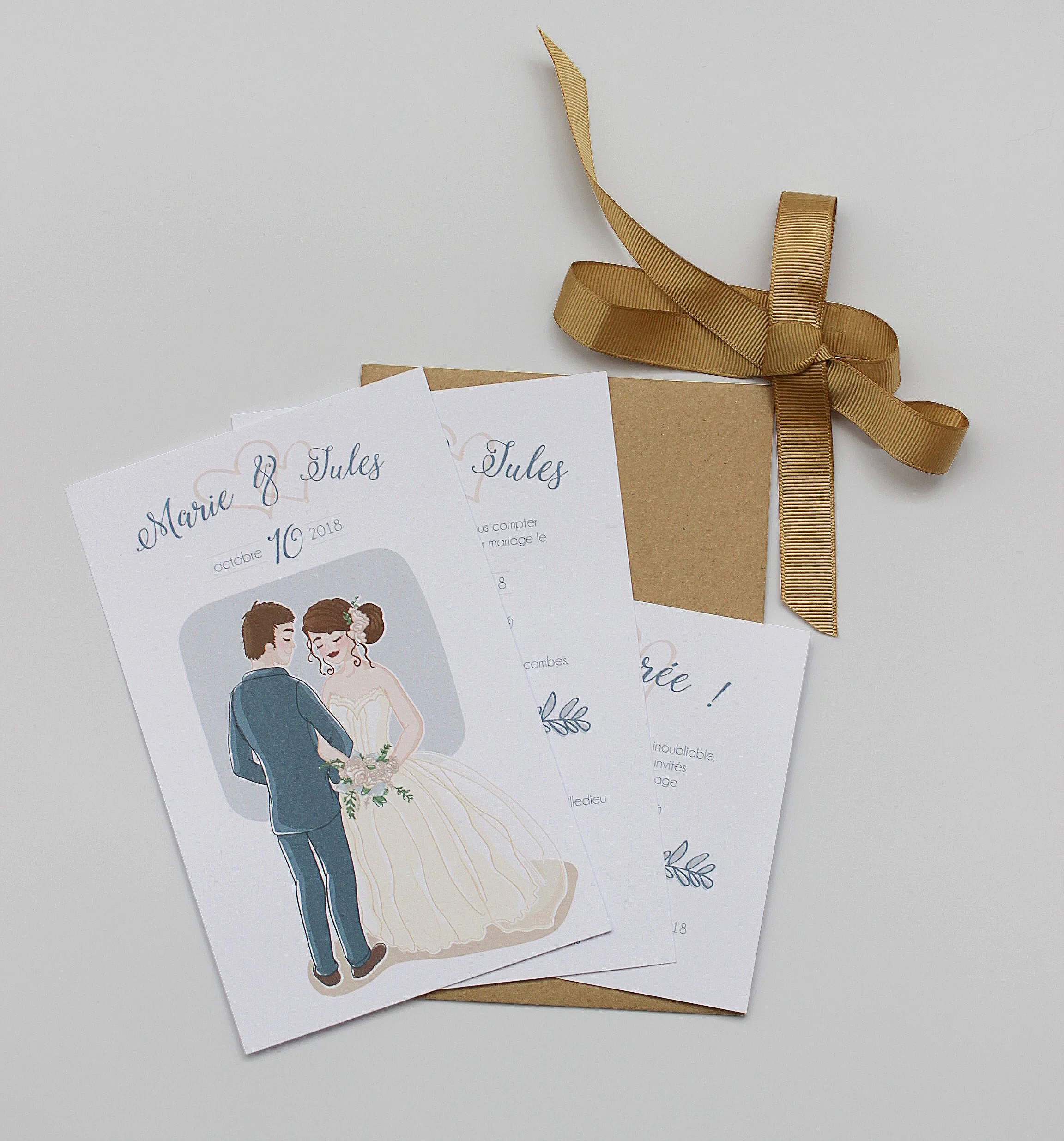 Faire-part, invitations, tableau pour événements Mathilde Hétru