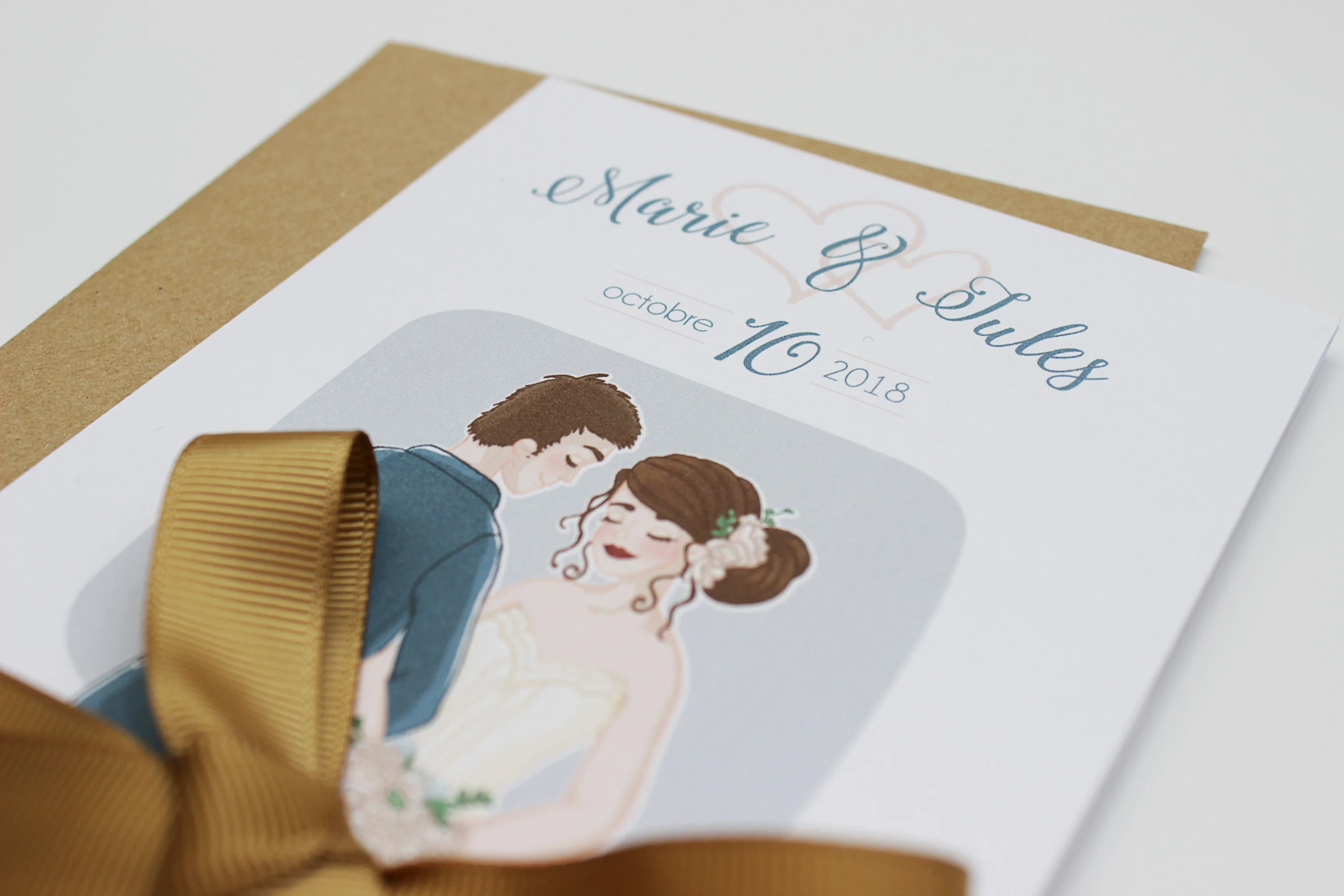 Faire-part, invitations, tableau pour événements Mathilde Hétru