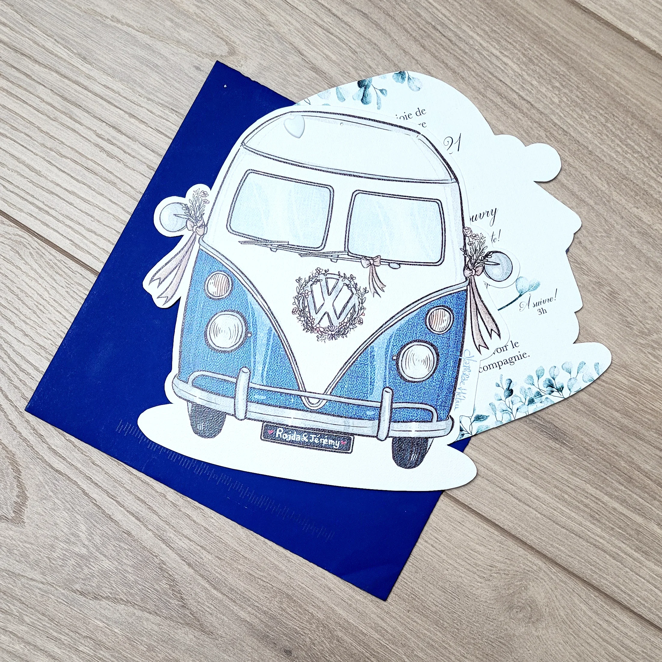 Faire-part, invitations, tableau pour événements Mathilde Hétru