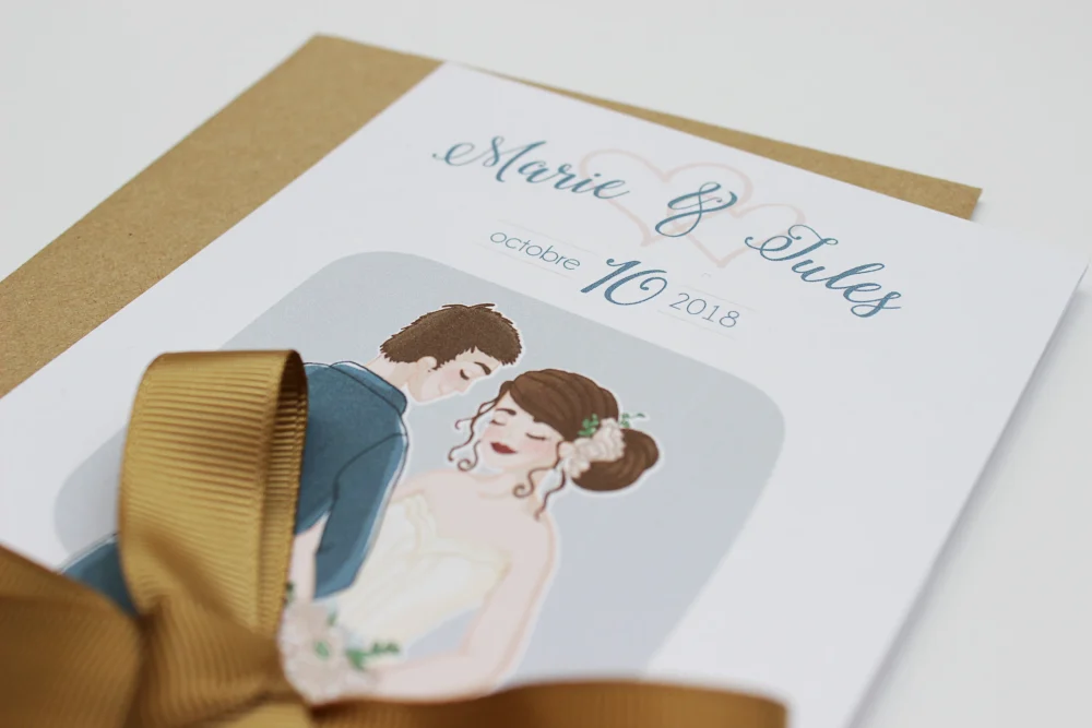 Mathilde Hetru - carte projet faire-part