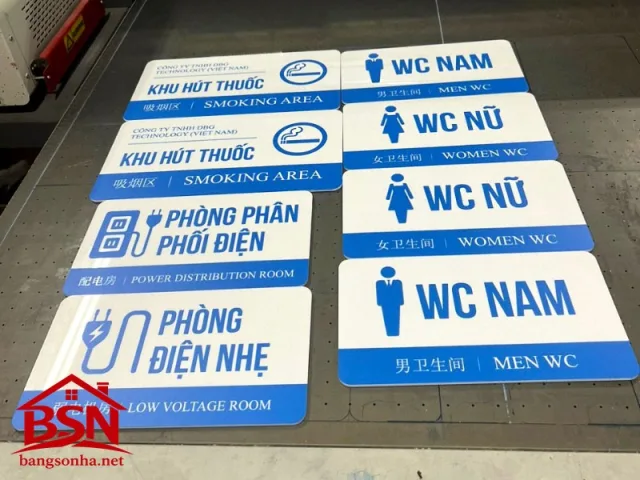 Bảng chỉ dẫn Formex sang trọng đẹp bền uy tín thi công nhanh