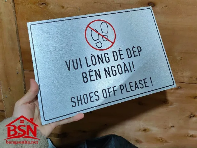Bảng chỉ dẫn Alu đẹp sang trọng thi công nhanh giá rẻ bền chắc và tinh tế