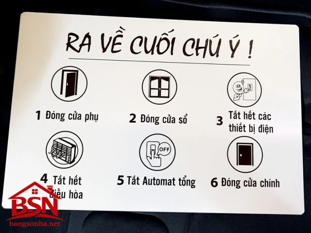 Bảng chỉ dẫn Alu uy tín đẹp sang trọng bền chắc giá rẻ cho nhiều công trình