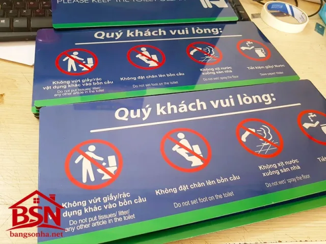 Biển báo cấm Formex thi công nhanh uy tín đẹp cao cấp và bền lâu