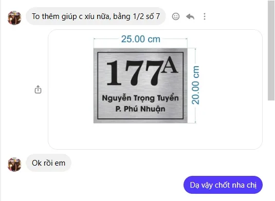 Xác nhận tiến độ và giao hàng
