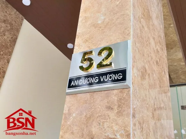 Bảng số nhà inox chữ nổi uy tín cho gia chủ thích thiết kế tinh giản