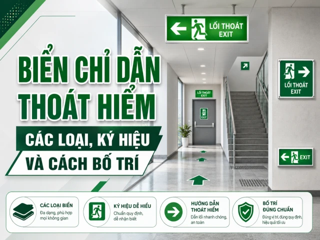 Biển Chỉ Dẫn Thoát Hiểm
