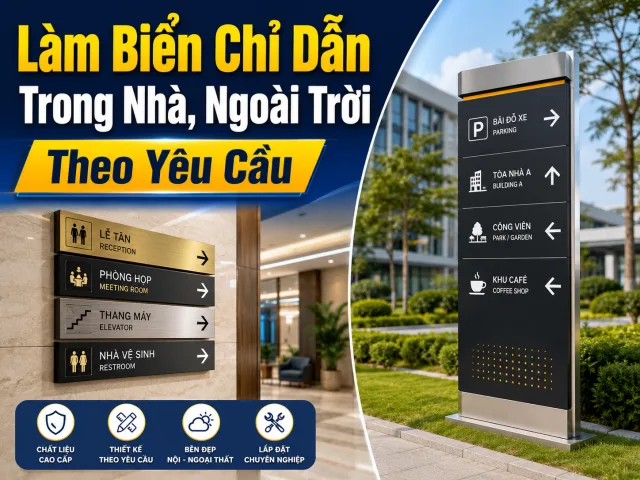 Làm Biển Chỉ Dẫn