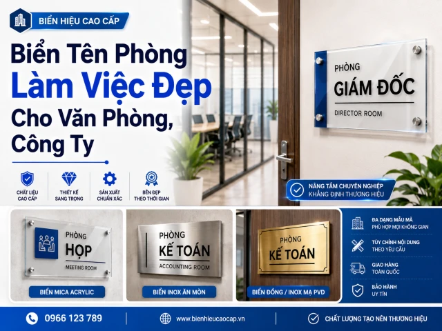 Biển Tên Phòng Làm Việc