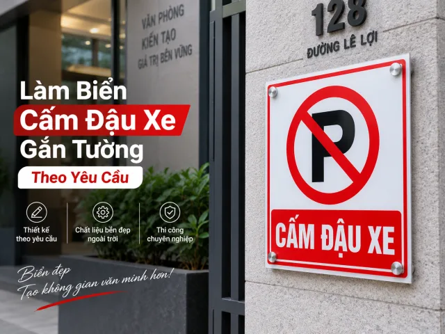 Biển Cấm Đậu Xe