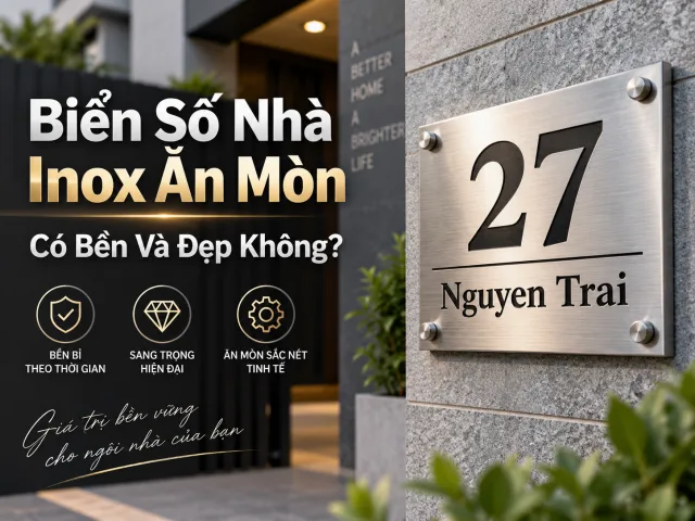 Biển Số Nhà Inox Ăn Mòn Là Gì