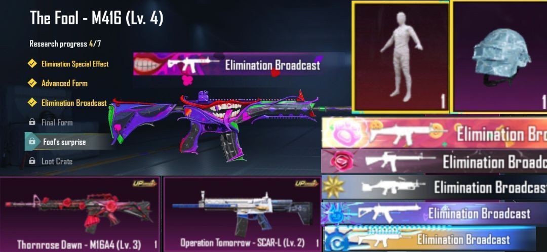 Rare Account 🛍️ iOS Android 🎯 Mummy And M416 The Fool Kill Massage 🔥 Helmet Glacier ⚡ Car Upgrade ❤️‍🔥 Beutiful Account 🧩 Code456