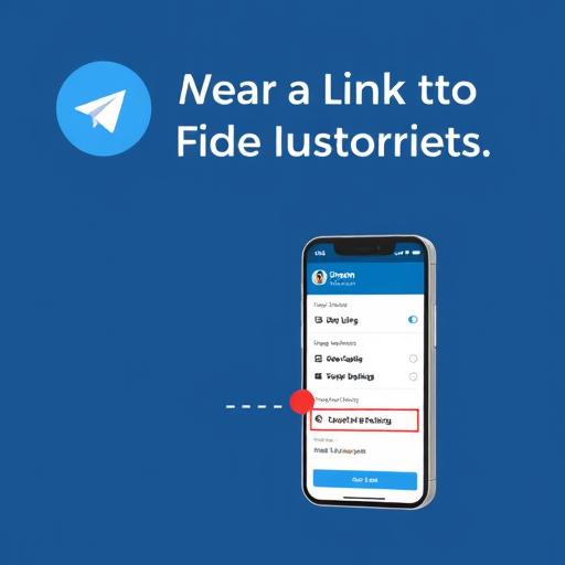 Как добавить ссылку в описание профиля Telegram