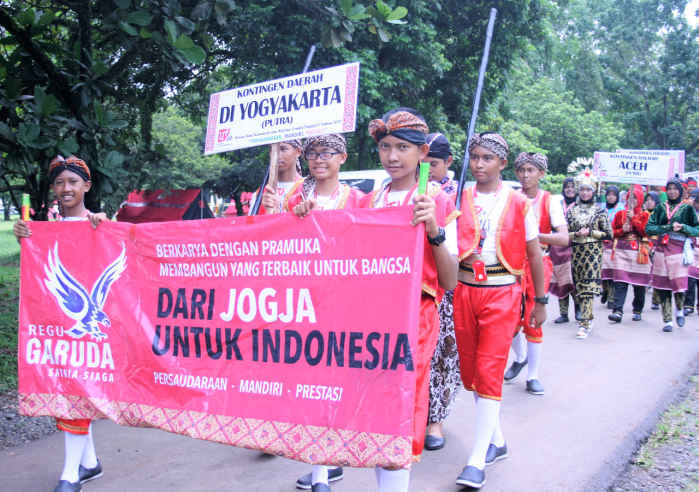 Gelar Lomba Karnaval  Budaya Pramuka Buktikan sebagai 