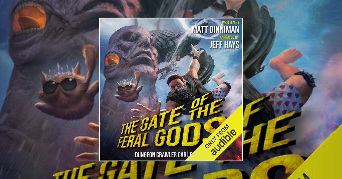 The Gate of the Feral Gods by Matt Dinniman backdrop