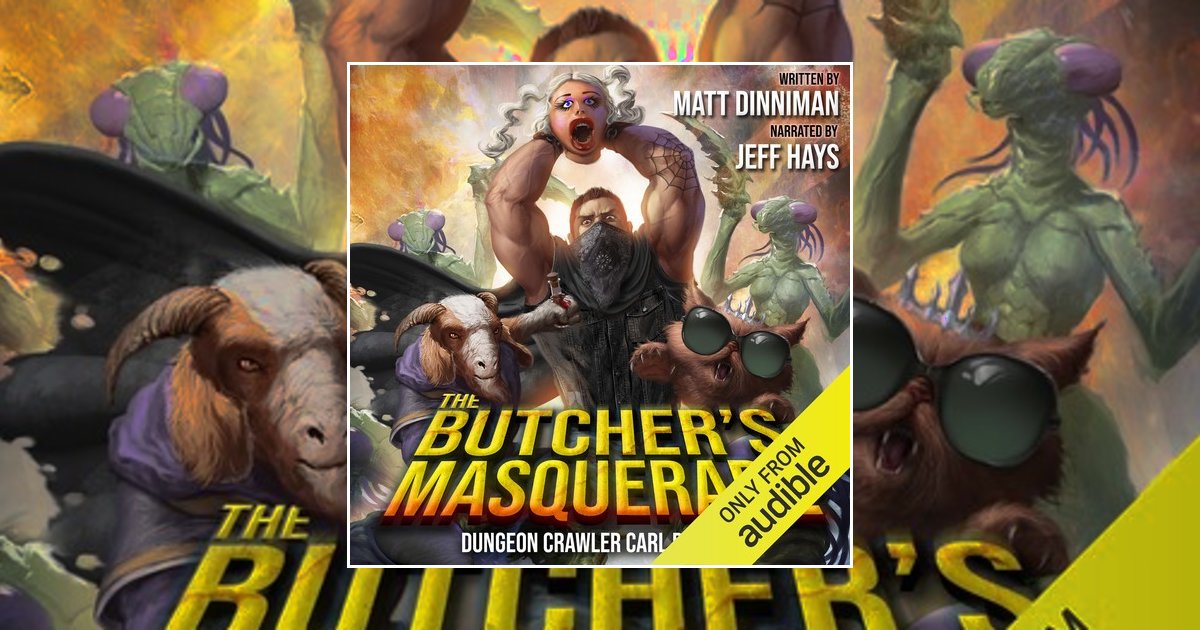 The Butcher’s Masquerade by Matt Dinniman backdrop