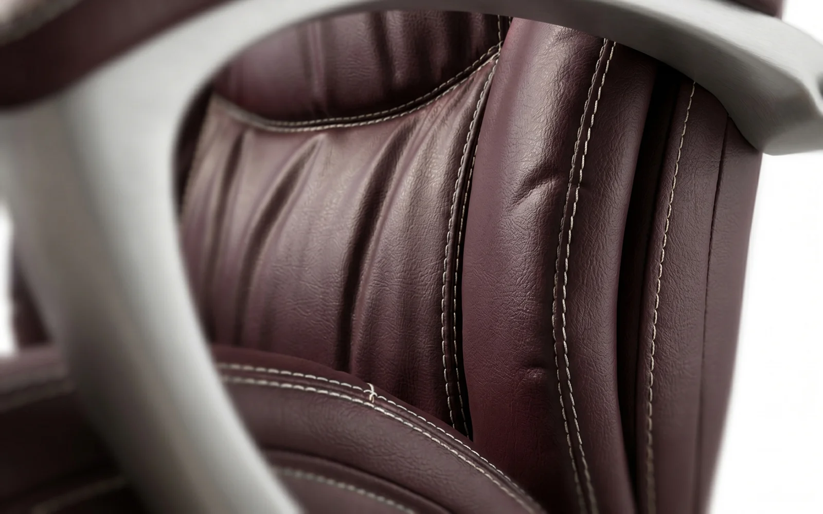 Executive Leather Office Chair - detail 6
