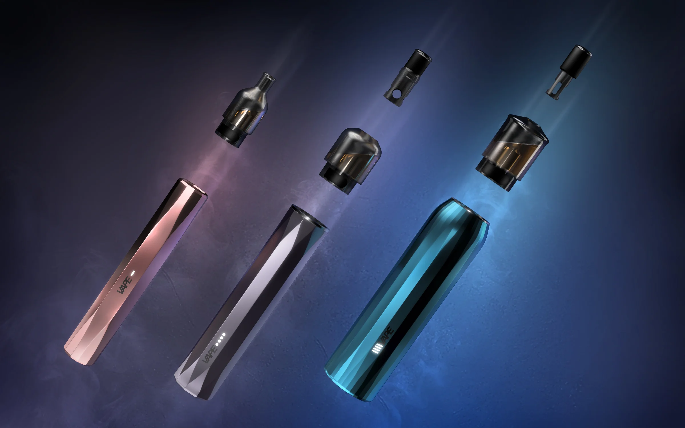 Sleek Geometric Vapes Product Design - detail 10