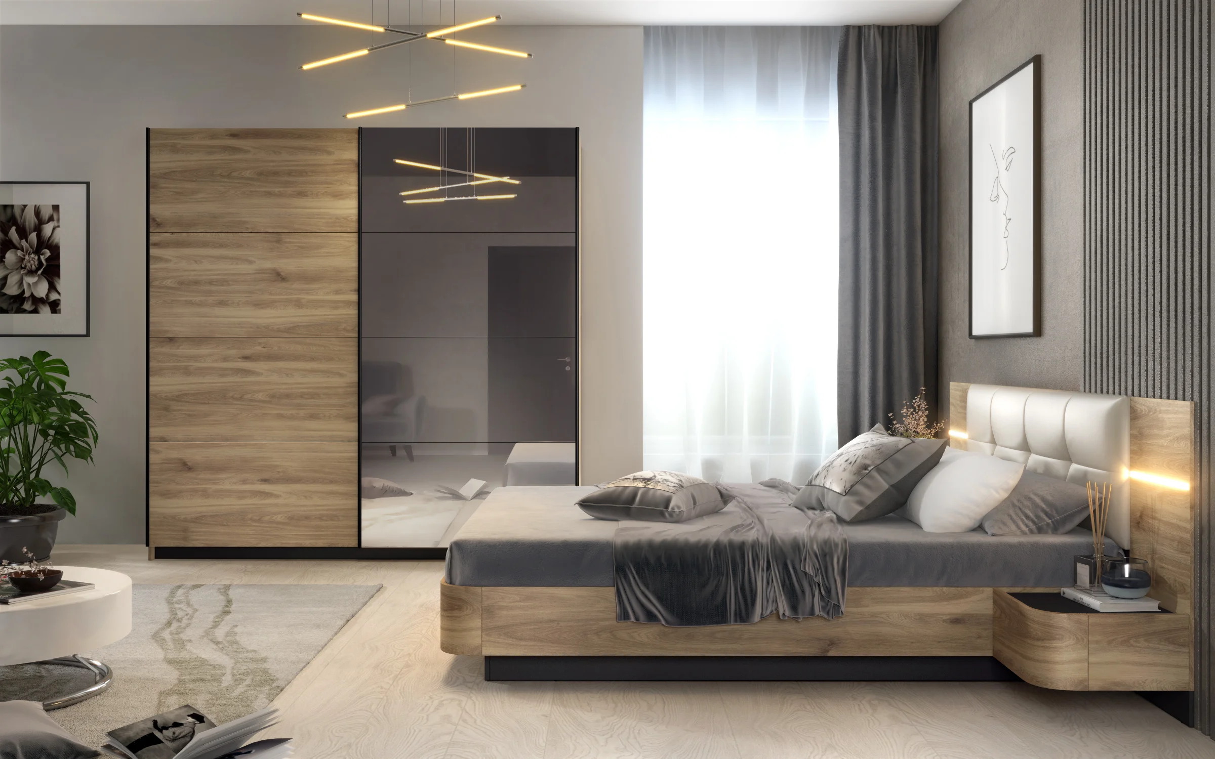 Modern Luxury Bedroom Suite - detail 5
