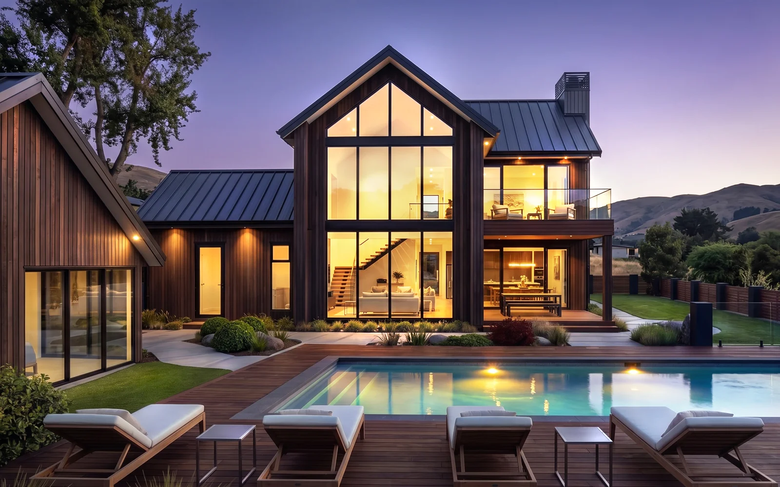 Contemporary Mountain Villa with Swimming Pool - detail 1