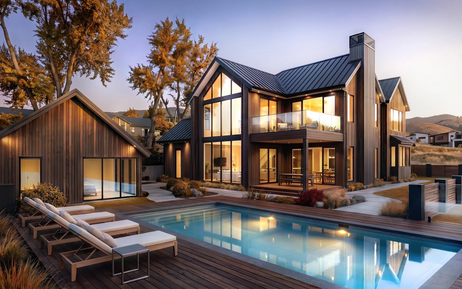 Contemporary Mountain Villa with Swimming Pool - detail 4