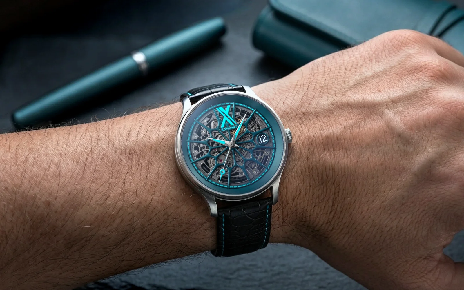 Luxury Skeleton Watch - Product Design - detail 5