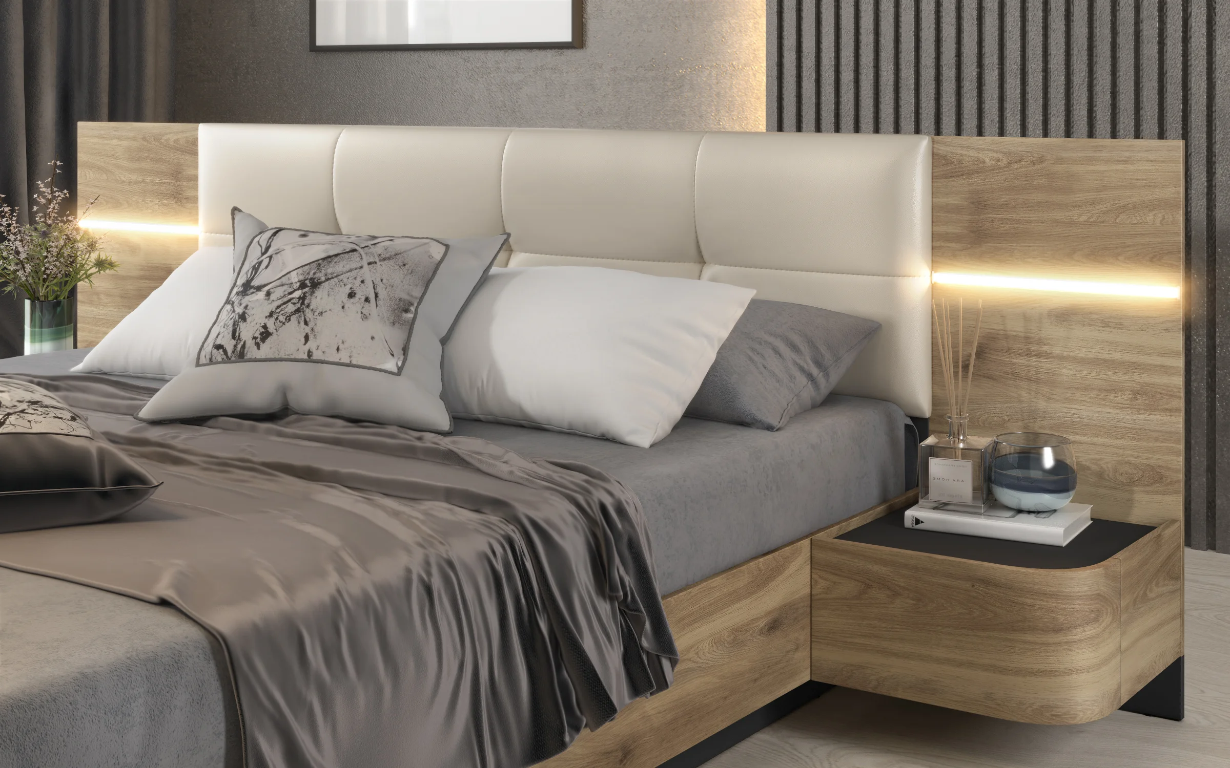 Modern Luxury Bedroom Suite - detail 3